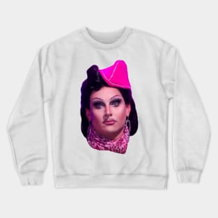 jan face crack Crewneck Sweatshirt